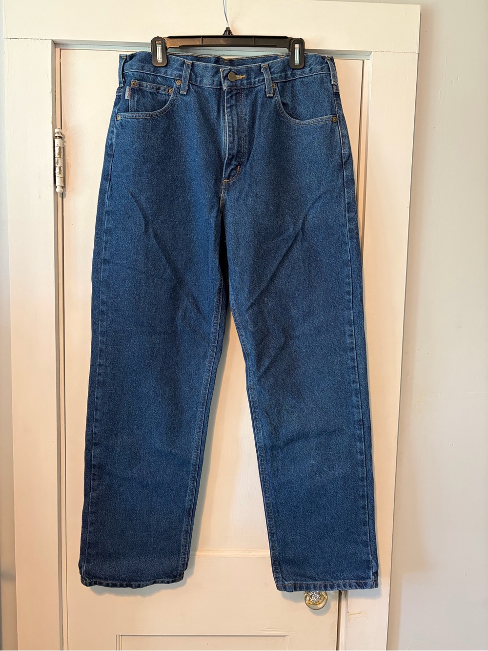 Carhartt Men's Relaxed Fit Blue Denim Jeans